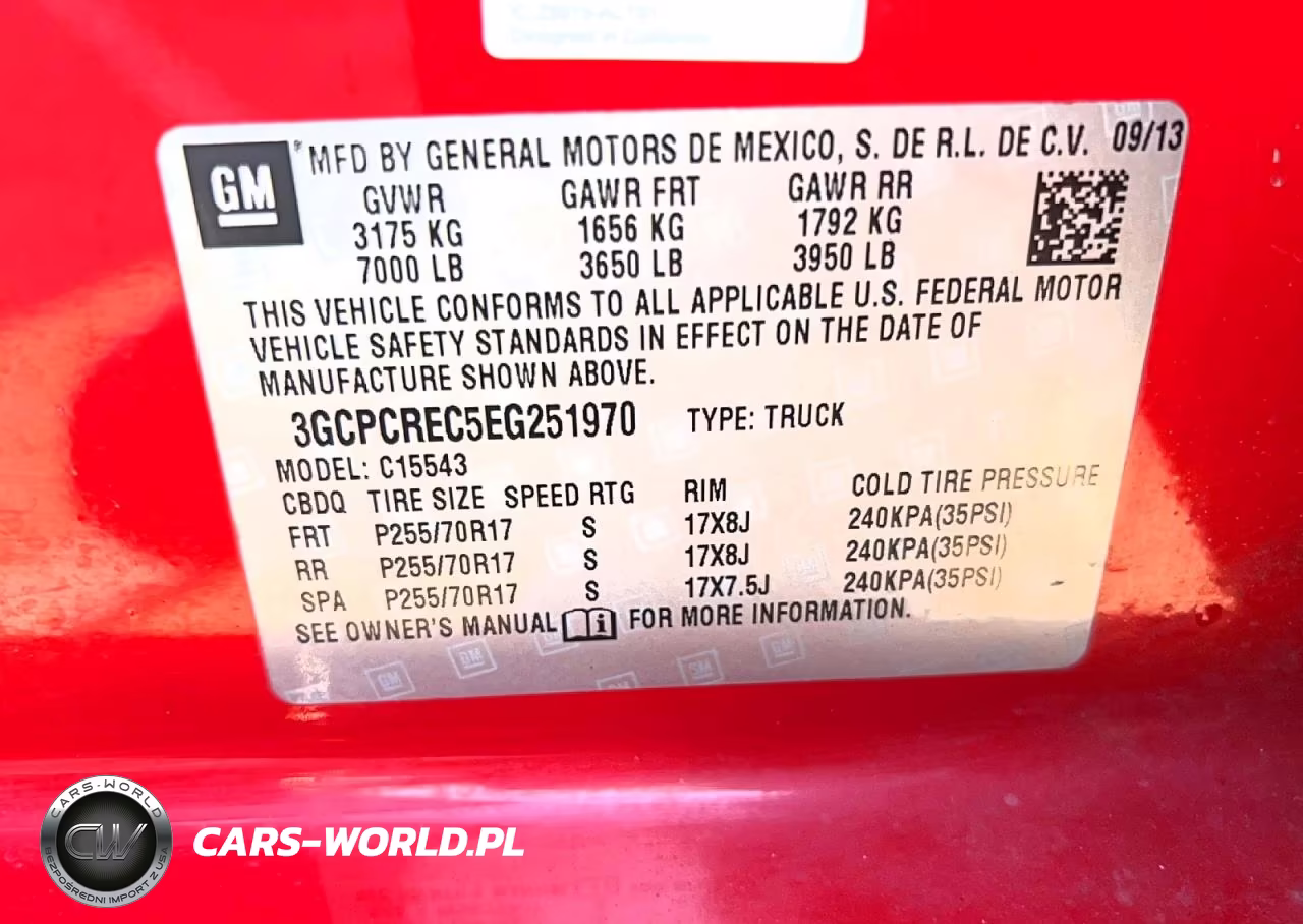 2014 Chevrolet Silverado C1500 Lt VIN:3GCPCREC5EG251970 - 10