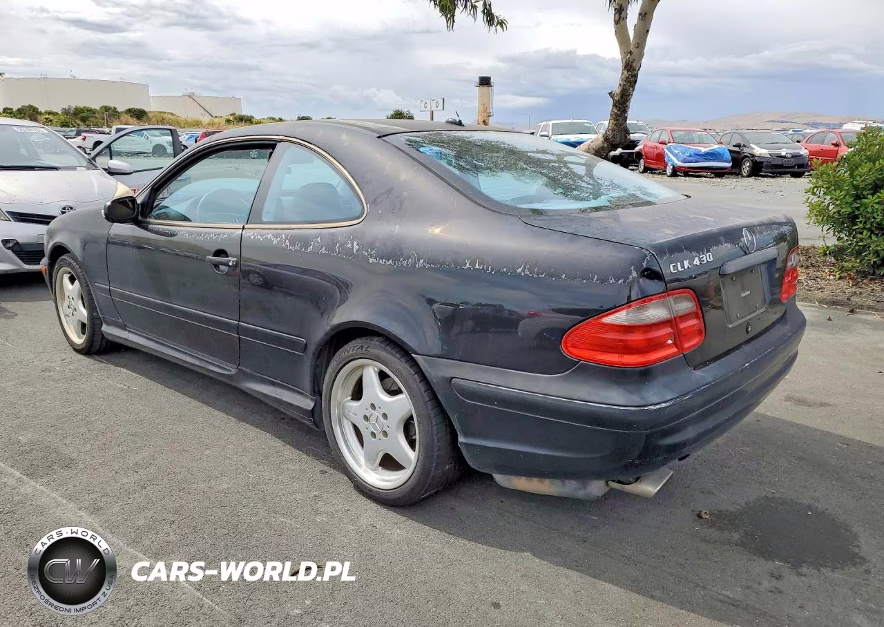 2001 Mercedes-Benz Clk 430 VIN:WDBLJ70GX1F182528 - 2