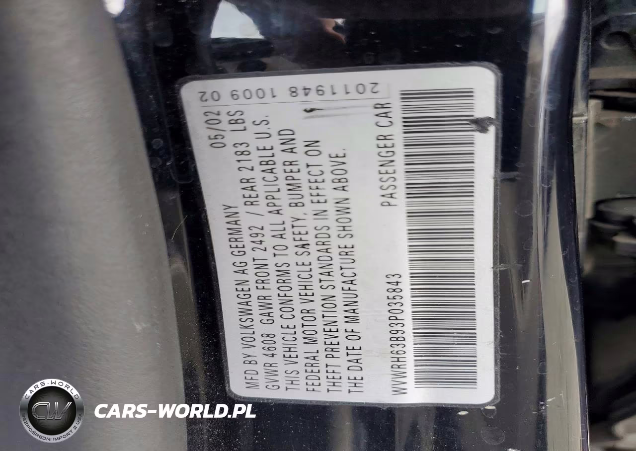 2003 Volkswagen Passat Glx VIN:WVWRH63B93P035843 - 12