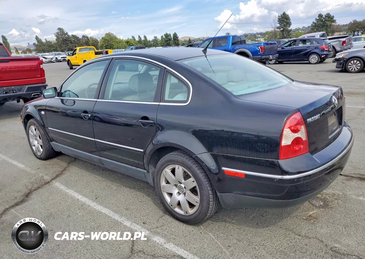2003 Volkswagen Passat Glx VIN:WVWRH63B93P035843 - 2