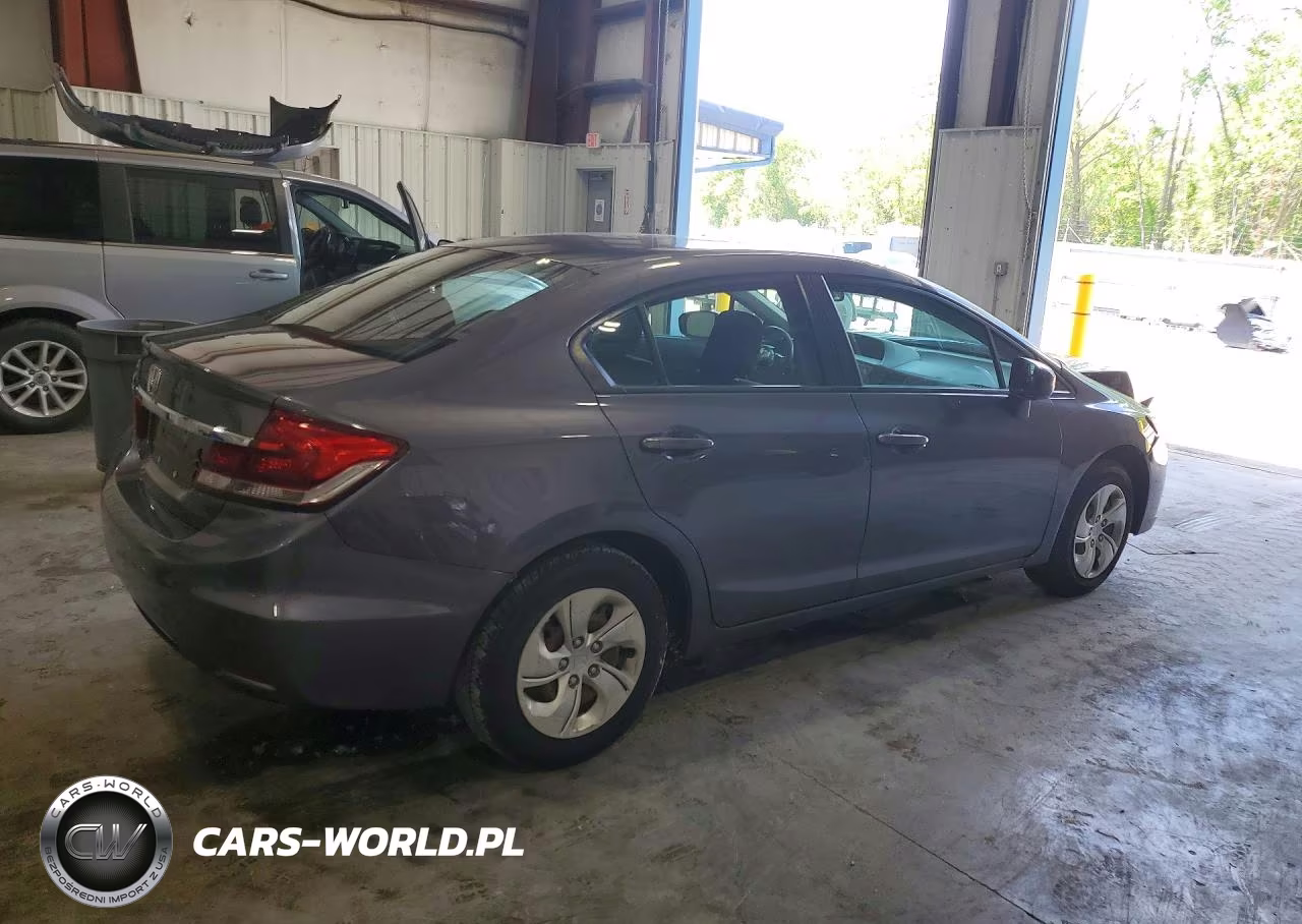 2015 Honda Civic Lx VIN:19XFB2F51FE245554 - 3