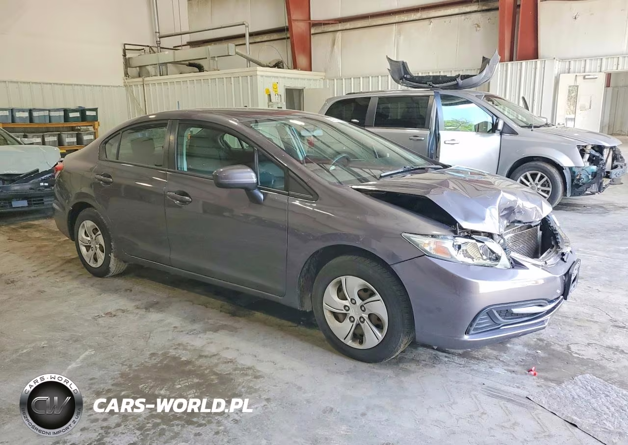 2015 Honda Civic Lx VIN:19XFB2F51FE245554 - 4