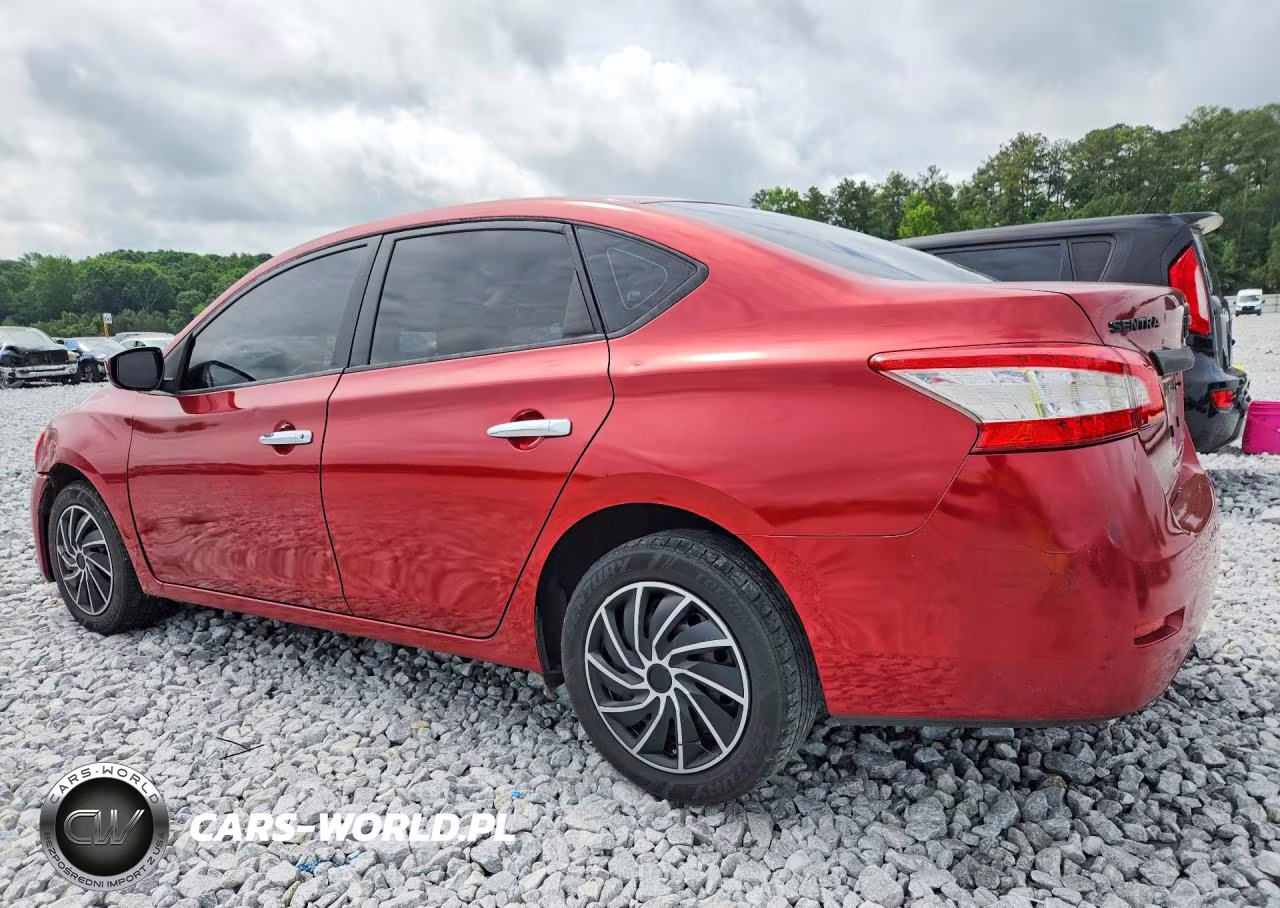 2014 Nissan Sentra Sv VIN:3N1AB7AP3EY331383 - 2