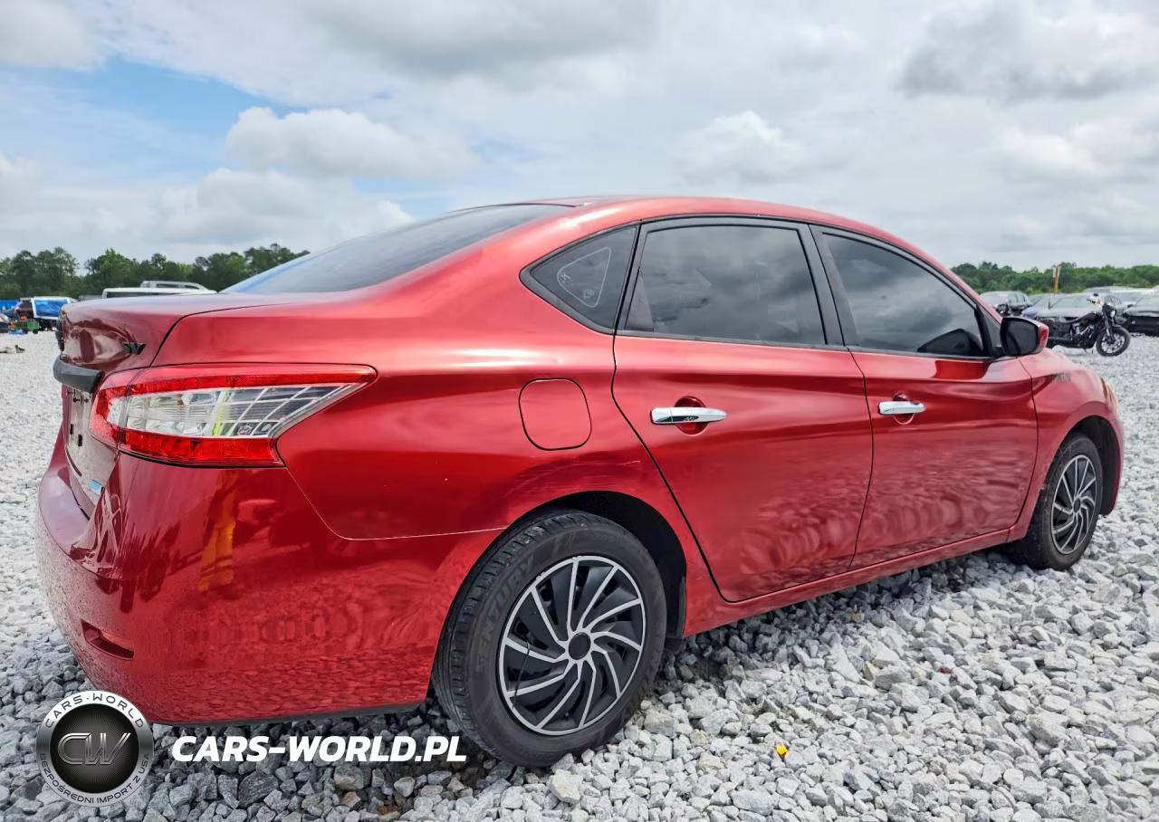 2014 Nissan Sentra Sv VIN:3N1AB7AP3EY331383 - 3