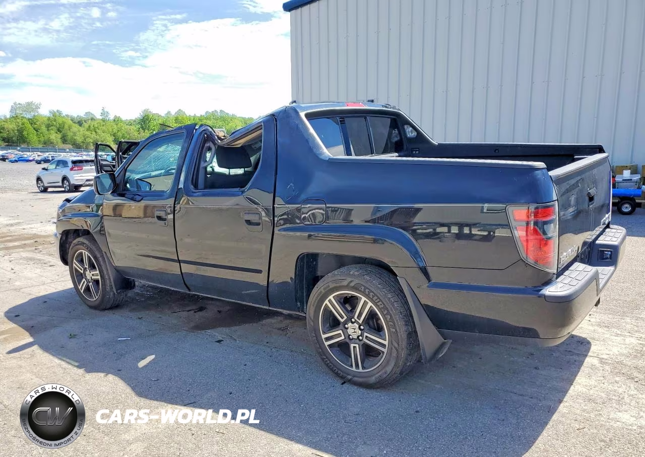 2014 Honda Ridgeline Sport VIN:5FPYK1F7XEB014706 - 2