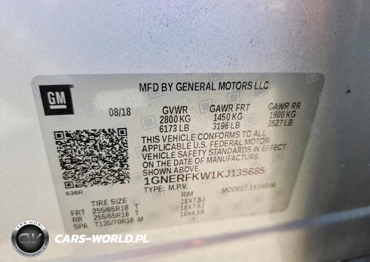 2019 Chevrolet Traverse Ls VIN:1GNERFKW1KJ135685 - 13