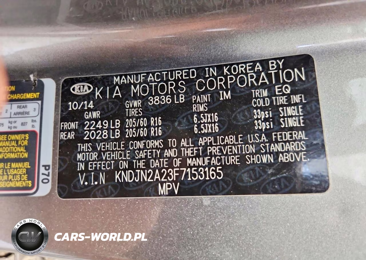 2015 Kia Soul Base VIN:KNDJN2A23F7153165 - 12