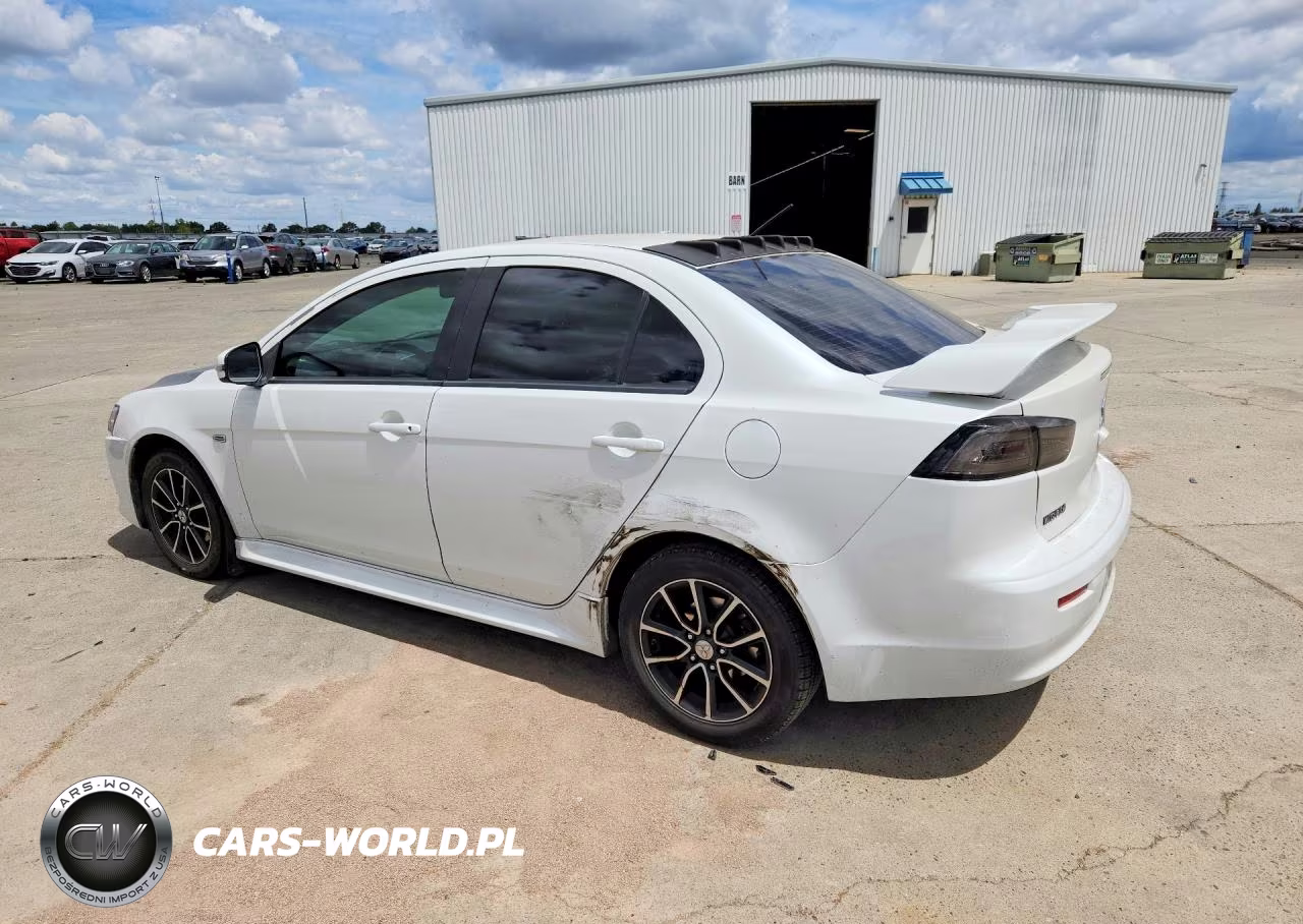 2017 Mitsubishi Lancer Es VIN:JA32U2FU7HU002690 - 2