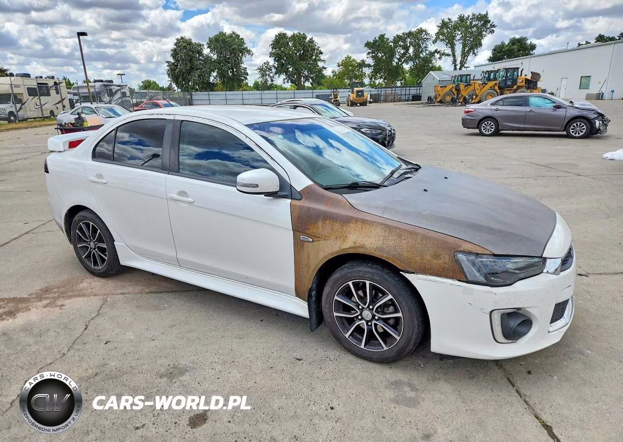 2017 Mitsubishi Lancer Es VIN:JA32U2FU7HU002690 - 4