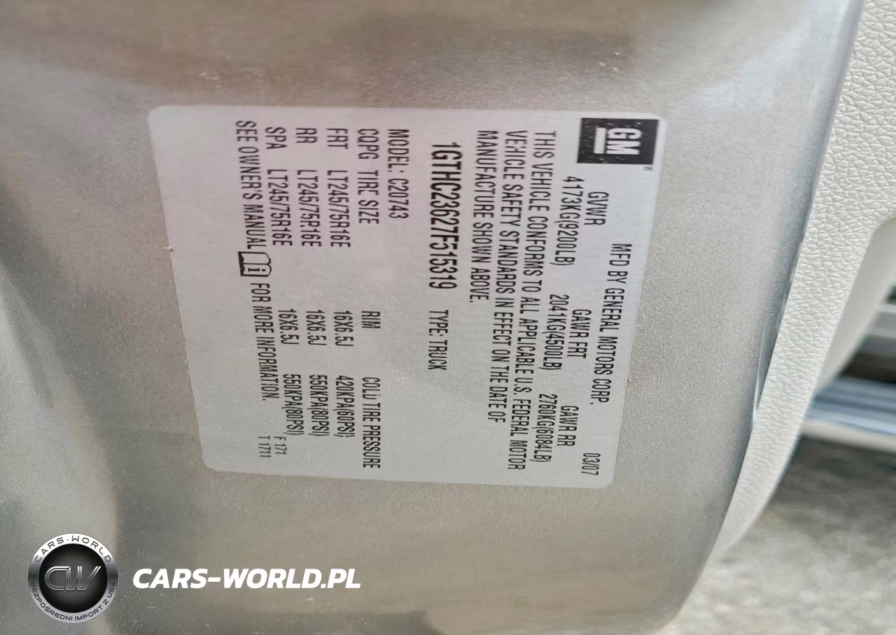 2007 GMC Sierra C2500 Heavy Duty VIN:1GTHC23627F515319 - 12