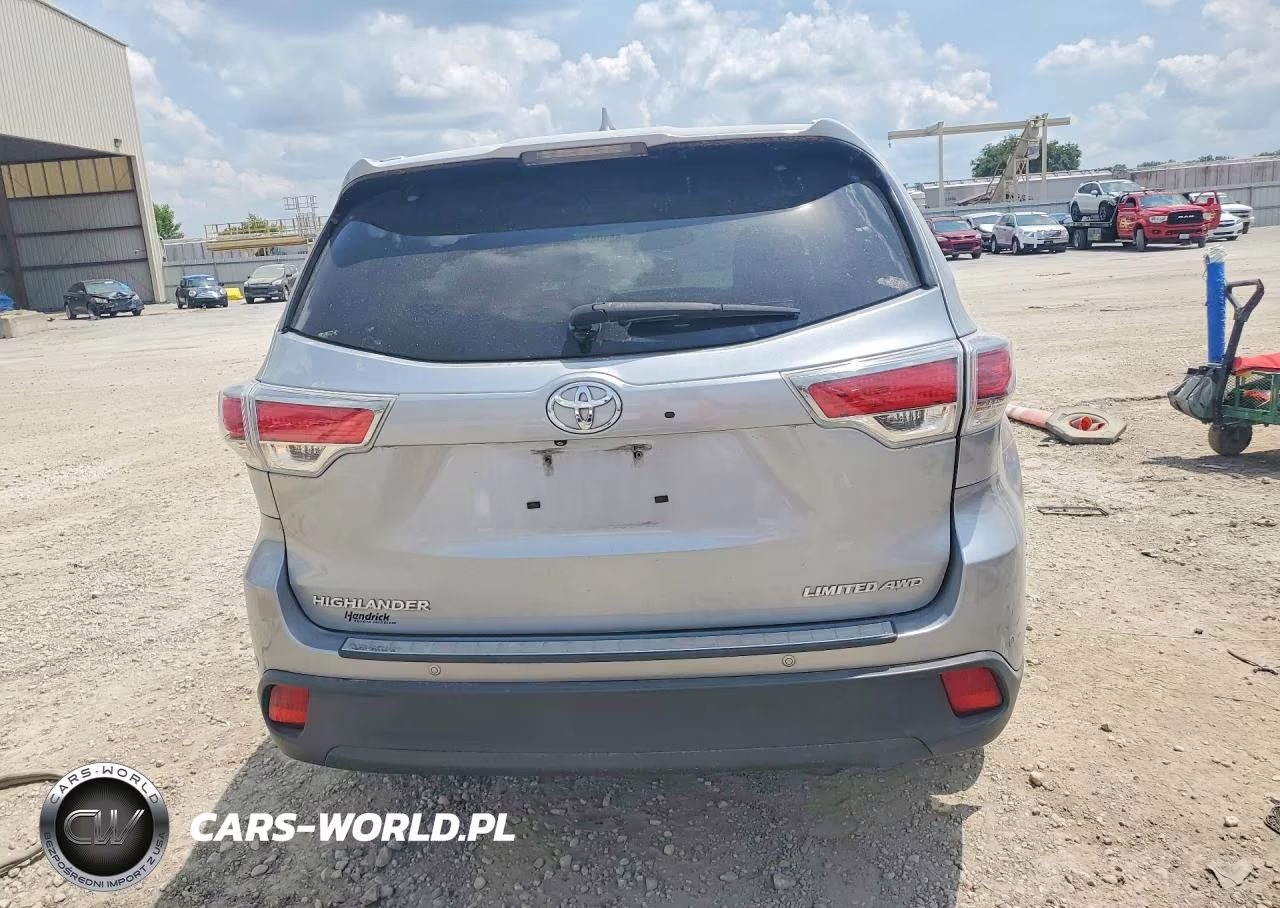 2014 Toyota Highlander Limited VIN:5TDDKRFH6ES042142 - 6