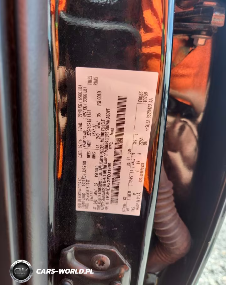 2016 Ford F150 Supercrew VIN:1FTEW1EP3GFD31999 - 12