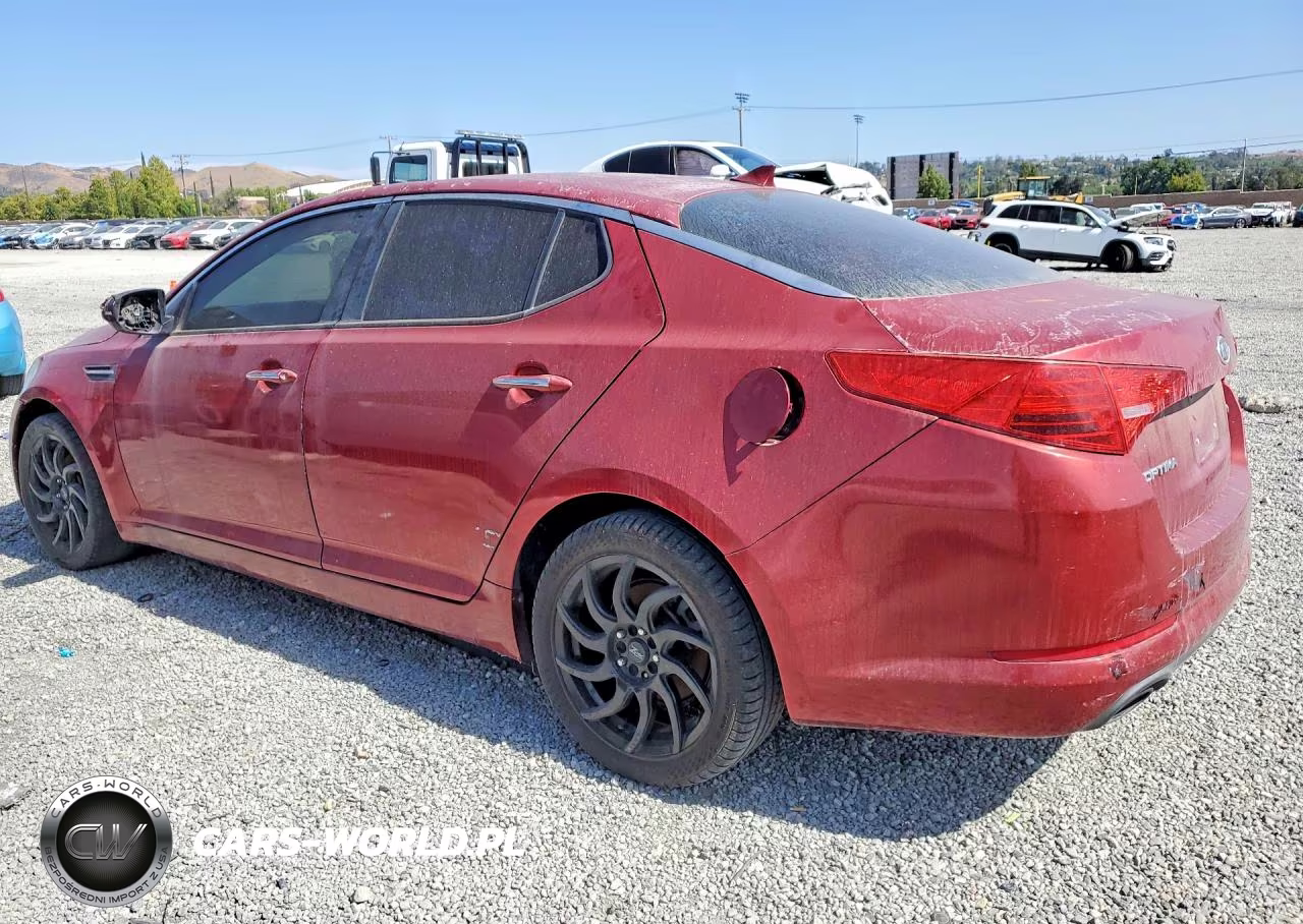 2012 Kia Optima Lx VIN:5XXGM4A73CG066633 - 2