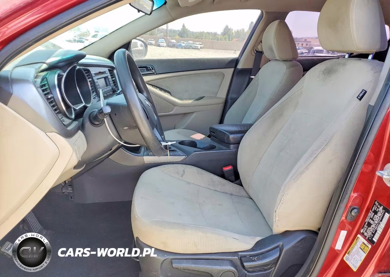 2012 Kia Optima Lx VIN:5XXGM4A73CG066633 - 7