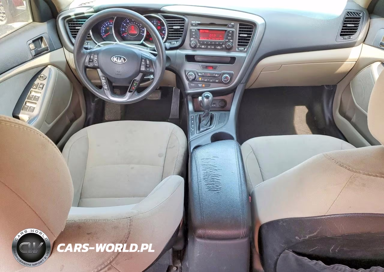 2012 Kia Optima Lx VIN:5XXGM4A73CG066633 - 8