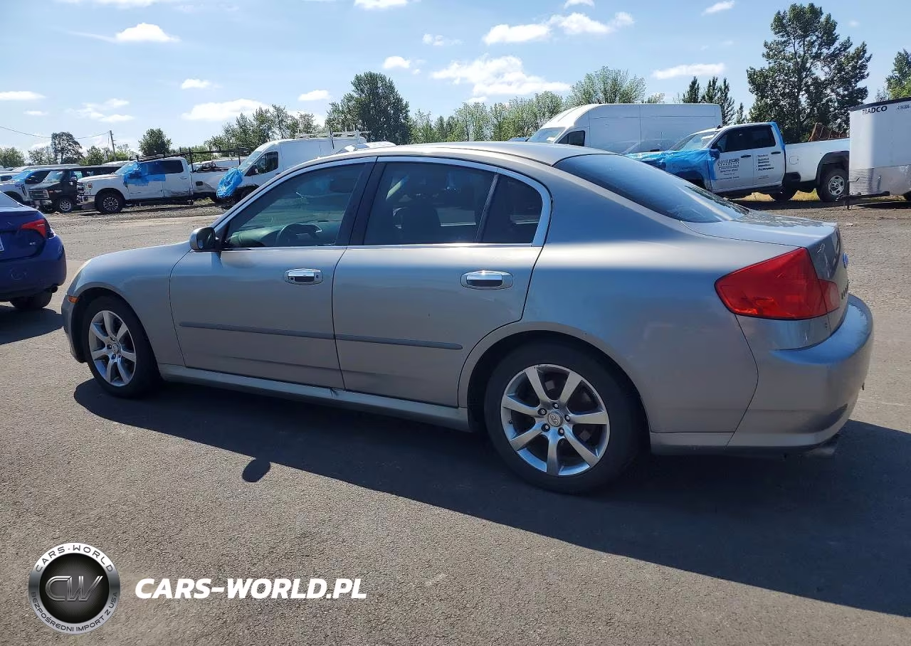 2005 Infiniti G35 VIN:JNKCV51E85M218191 - 2