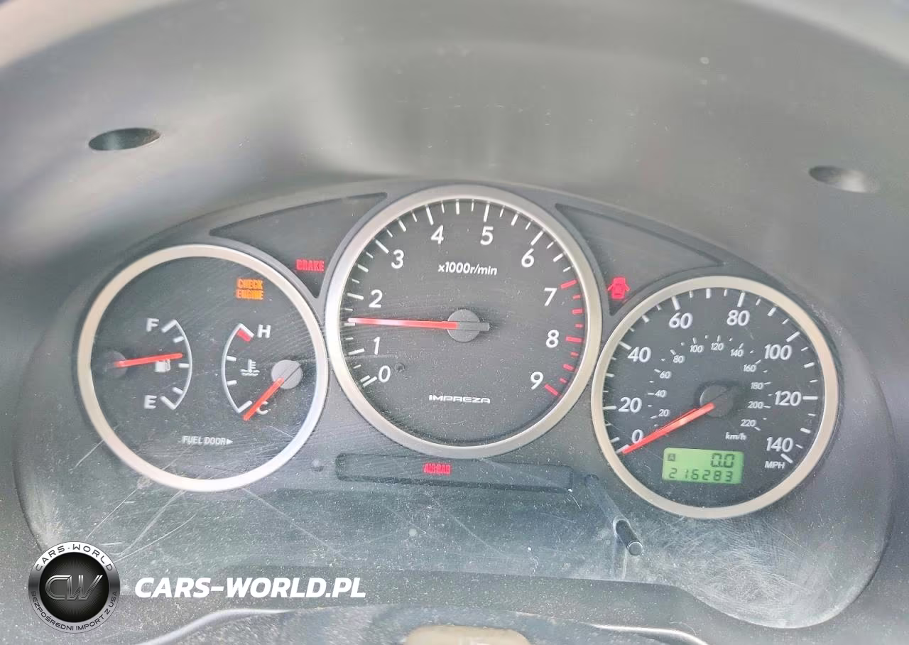2004 Subaru Impreza Wrx VIN:JF1GG29624G821780 - 9
