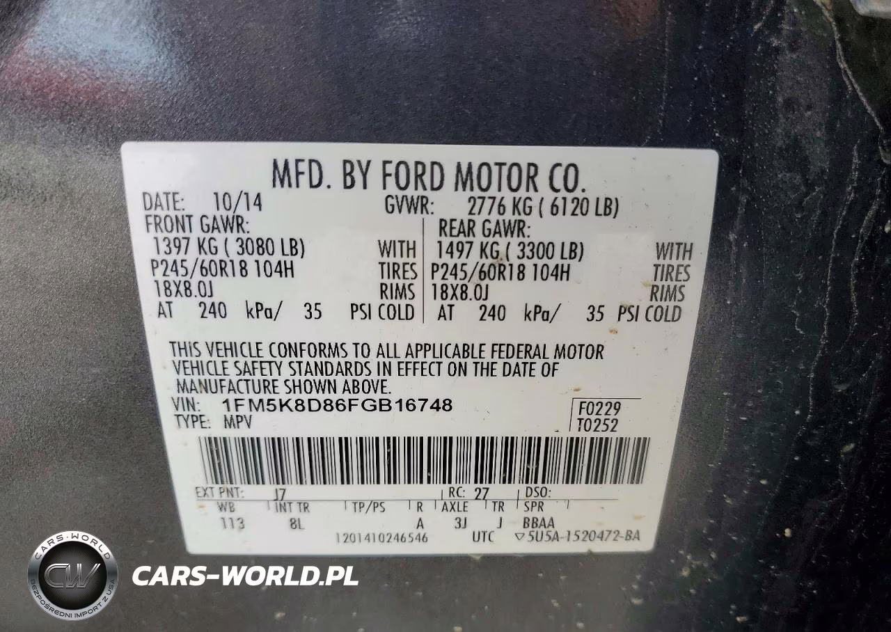2015 Ford Explorer Xlt VIN:1FM5K8D86FGB16748 - 13