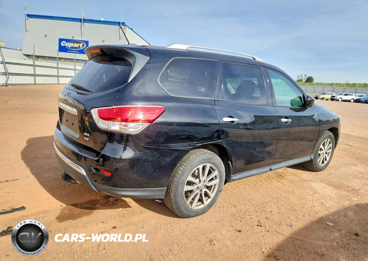 2014 Nissan Pathfinder Sv VIN:5N1AR2MM1EC689230 - 3