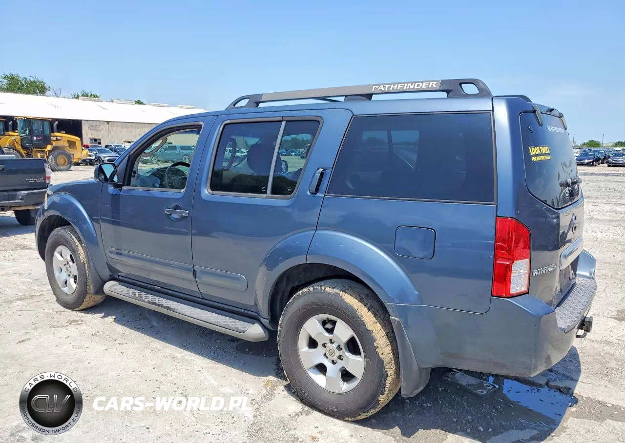 2007 Nissan Pathfinder S VIN:5N1AR18U77C622123 - 2