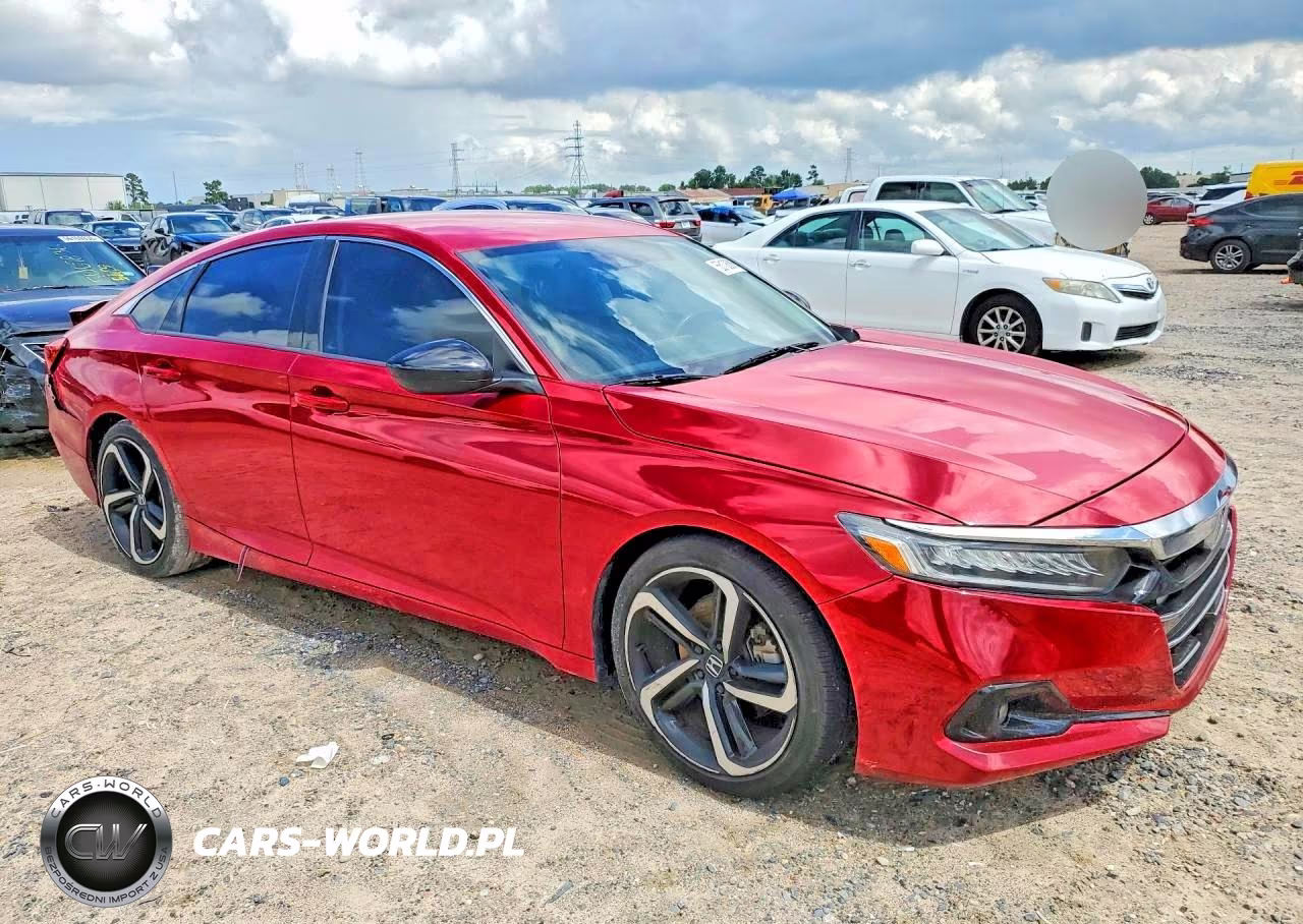 2021 Honda Accord Sport Se VIN:1HGCV1F40MA003237 - 6
