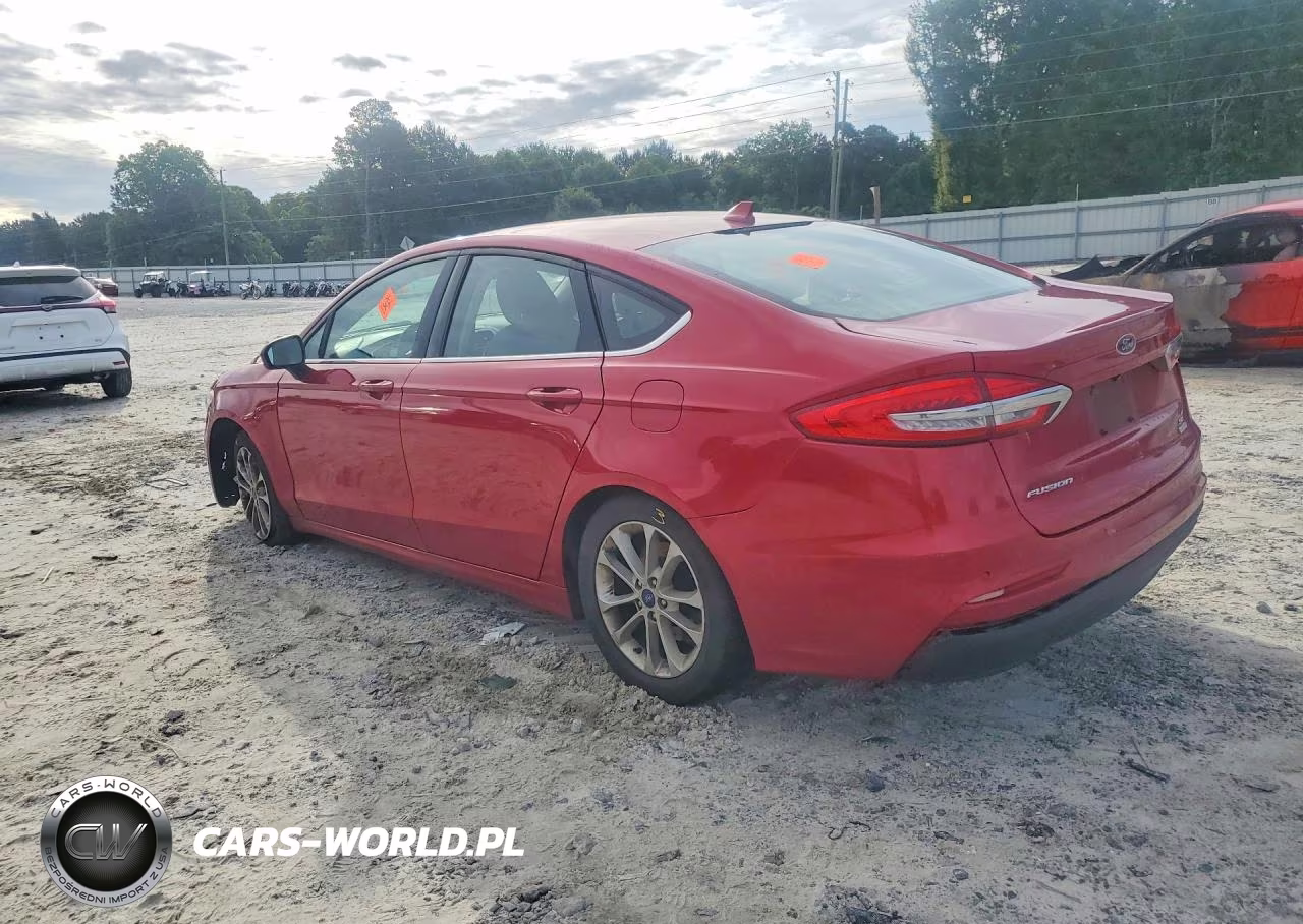 2020 Ford Fusion Se VIN:3FA6P0HD0LR256517 - 2
