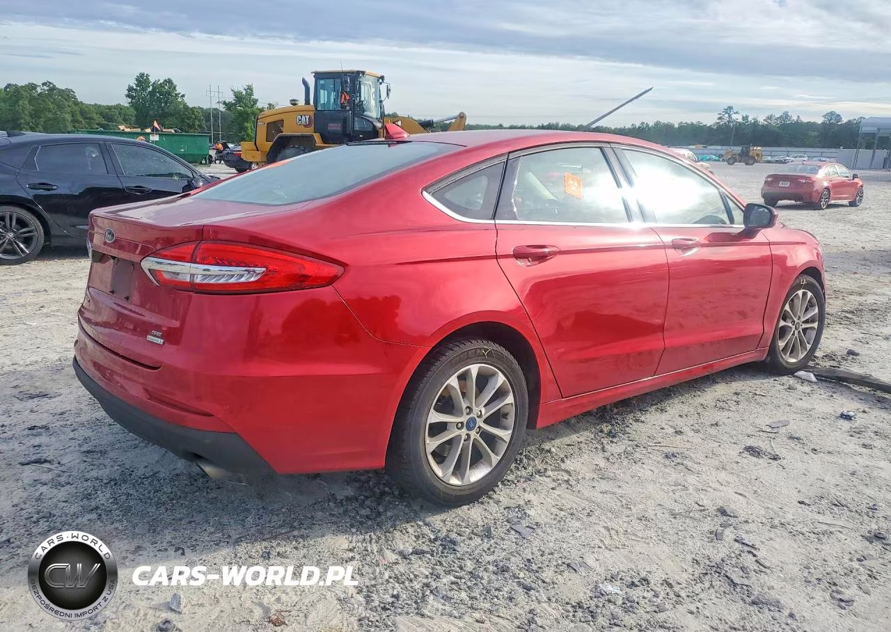 2020 Ford Fusion Se VIN:3FA6P0HD0LR256517 - 3