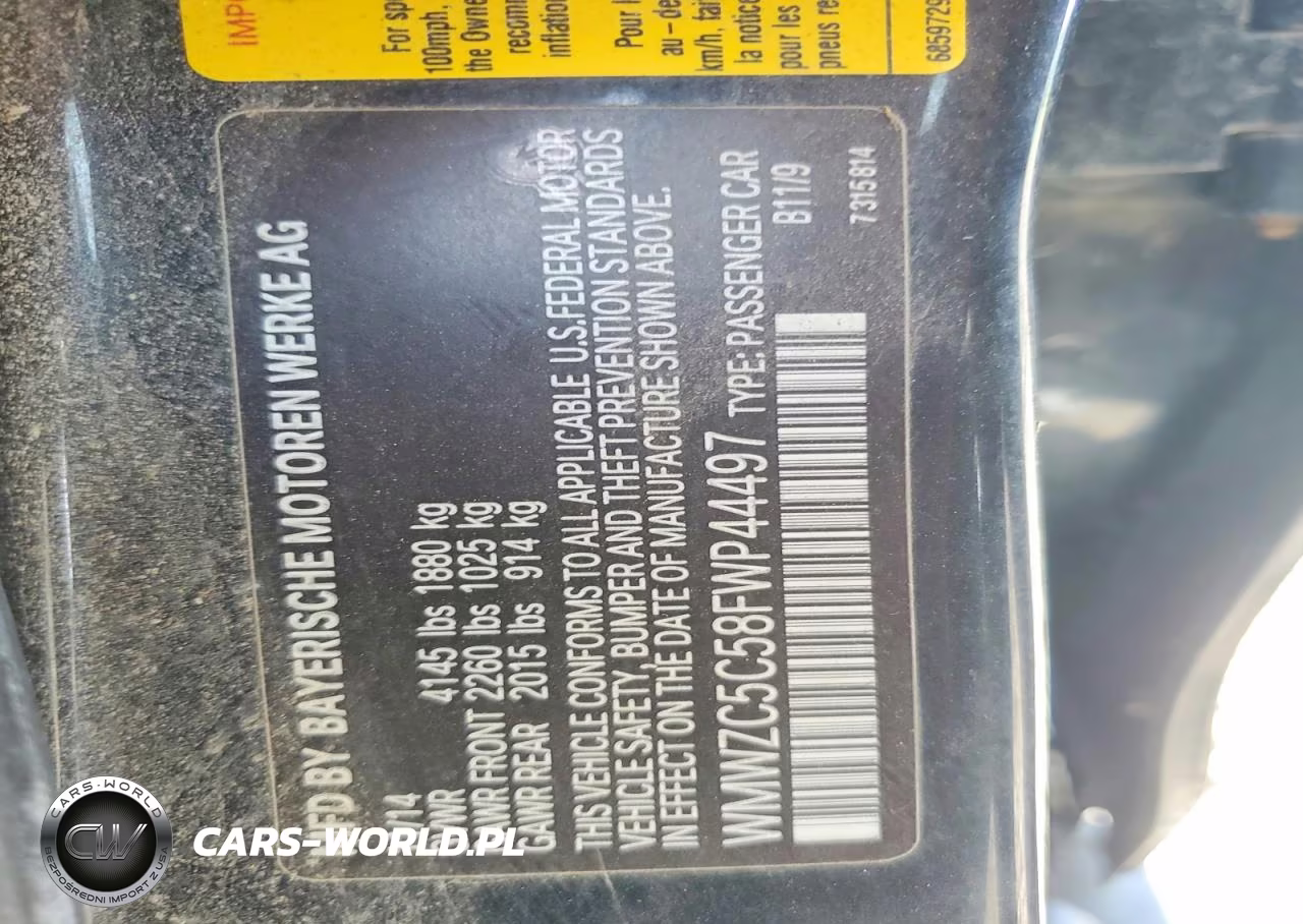 2015 Mini Cooper S Countryman VIN:WMWZC5C58FWP44497 - 12