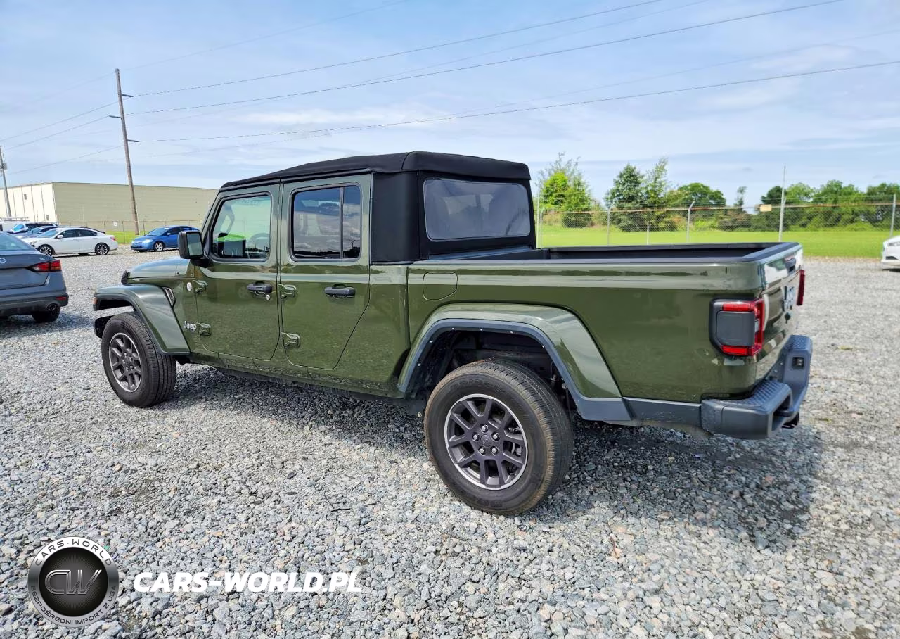 2022 Jeep Gladiator Overland VIN:1C6HJTFG2NL129487 - 2