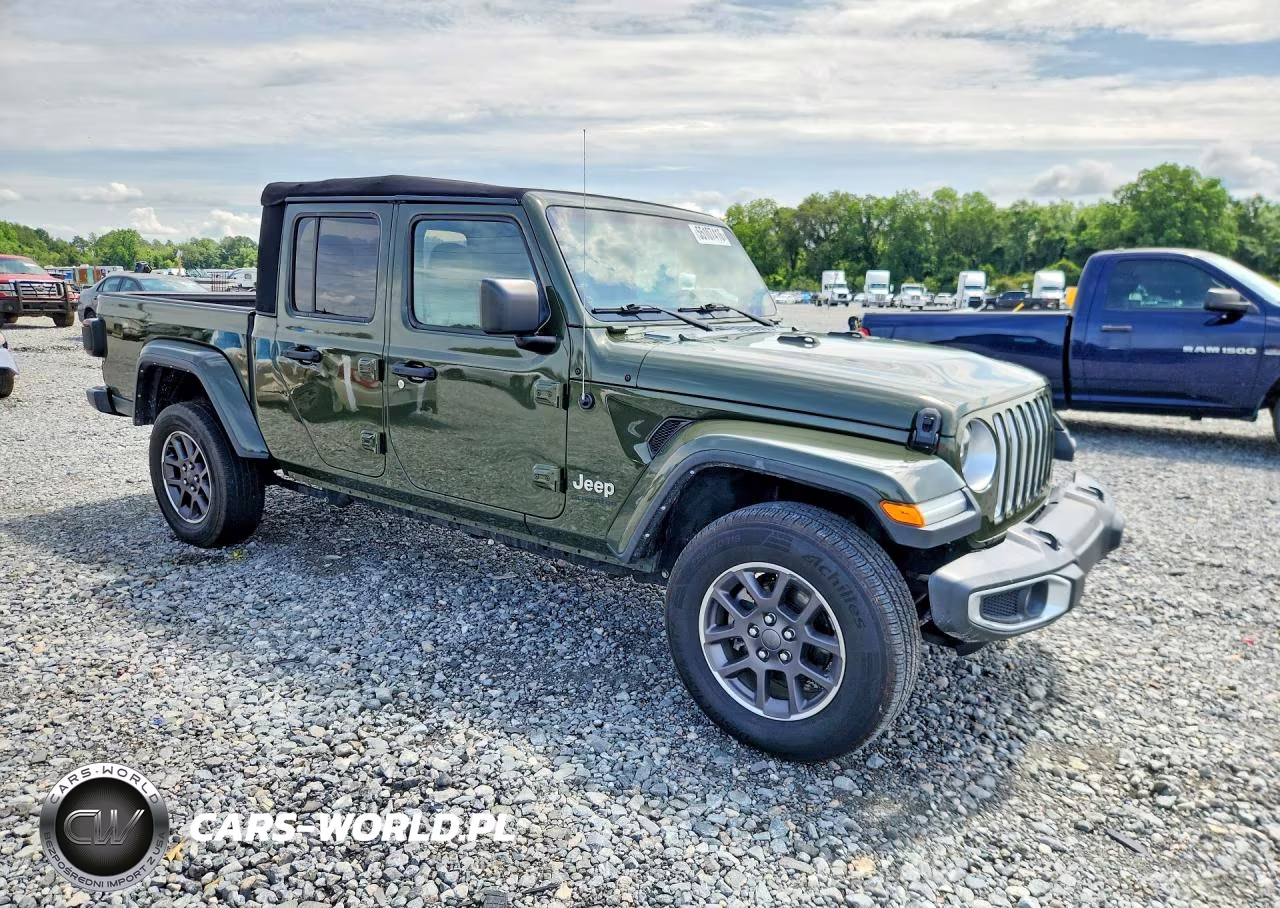 2022 Jeep Gladiator Overland VIN:1C6HJTFG2NL129487 - 4