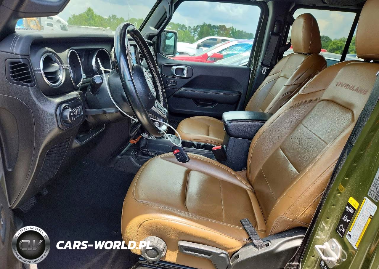2022 Jeep Gladiator Overland VIN:1C6HJTFG2NL129487 - 7