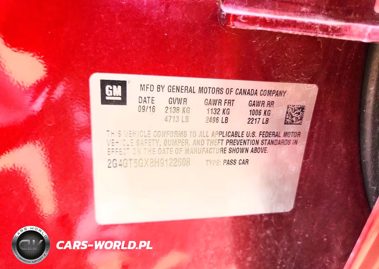 2017 Buick Regal Gs VIN:2G4GT5GX8H9122608 - 13