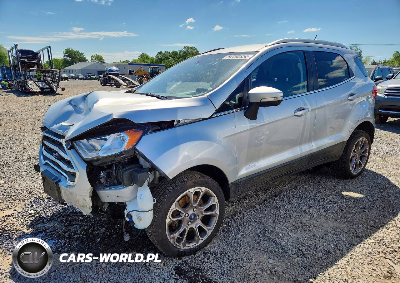 2022 Ford Ecosport Titanium VIN:MAJ6S3KL0NC467122 - 1