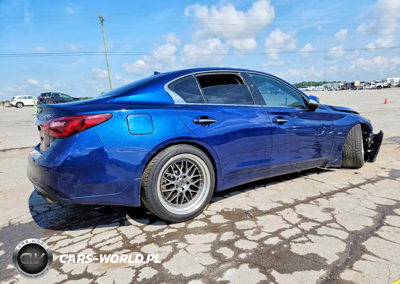 2018 Infiniti Q50 3.0T Sport VIN:JN1EV7AR0JM439709 - 3