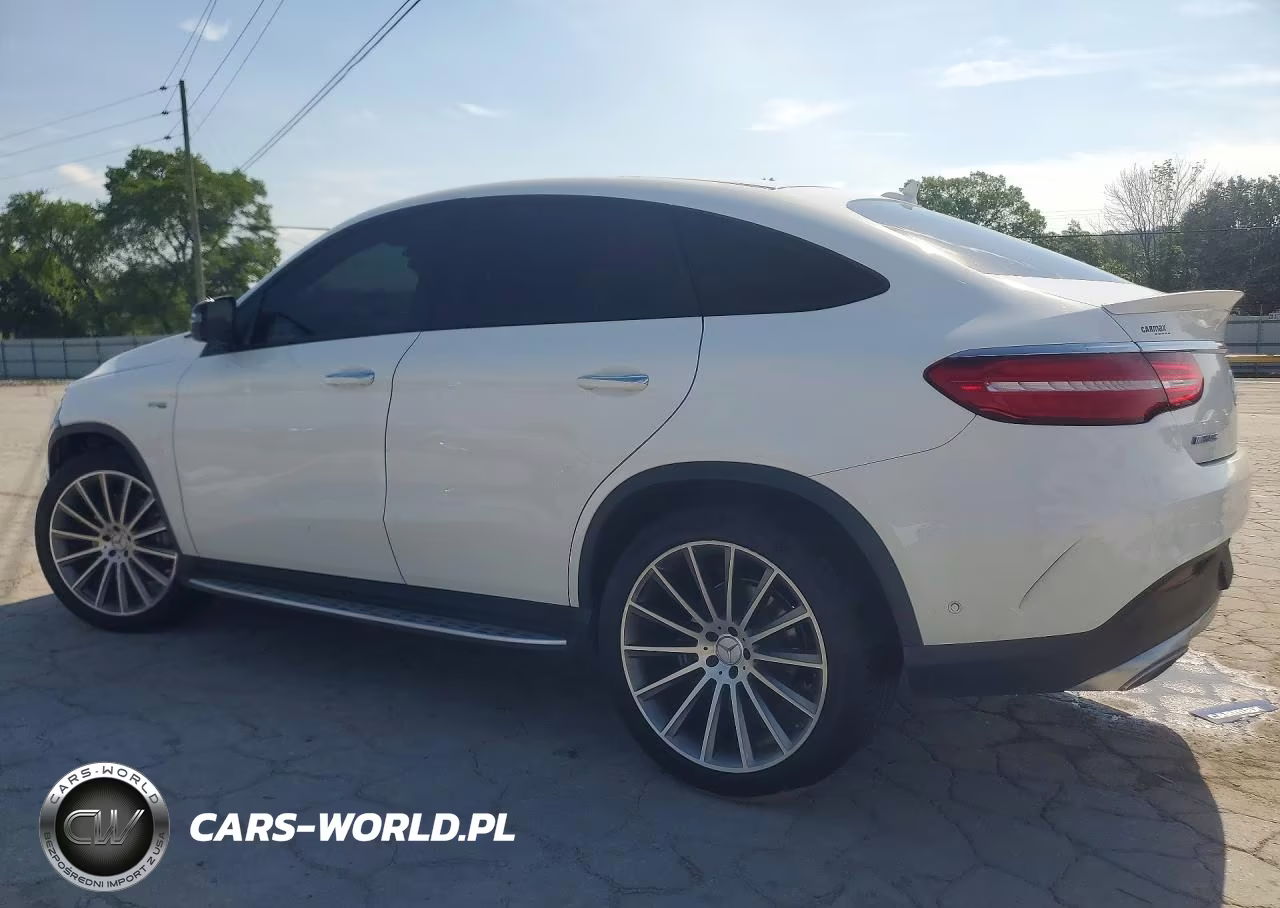 2017 Mercedes-Benz Gle Coupe 43 Amg VIN:4JGED6EB7HA077392 - 2