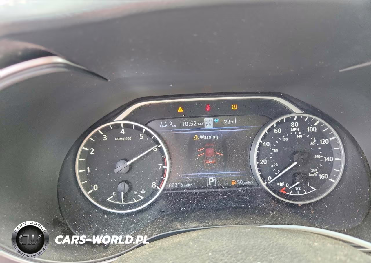 2021 Nissan Maxima Sv VIN:1N4AA6CV2MC501137 - 9