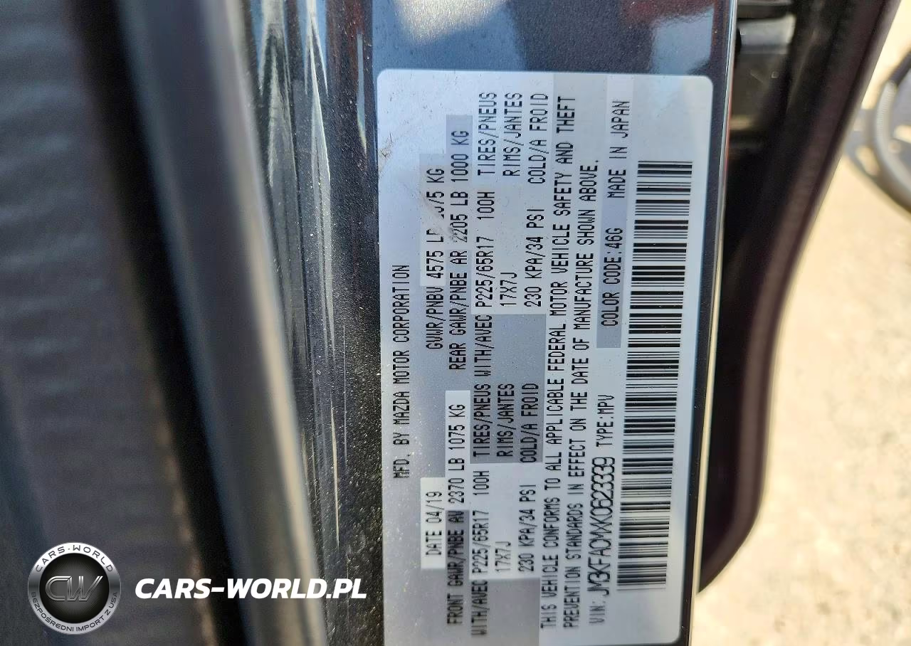 2019 Mazda Cx-5 Touring VIN:JM3KFACMXK0623339 - 13