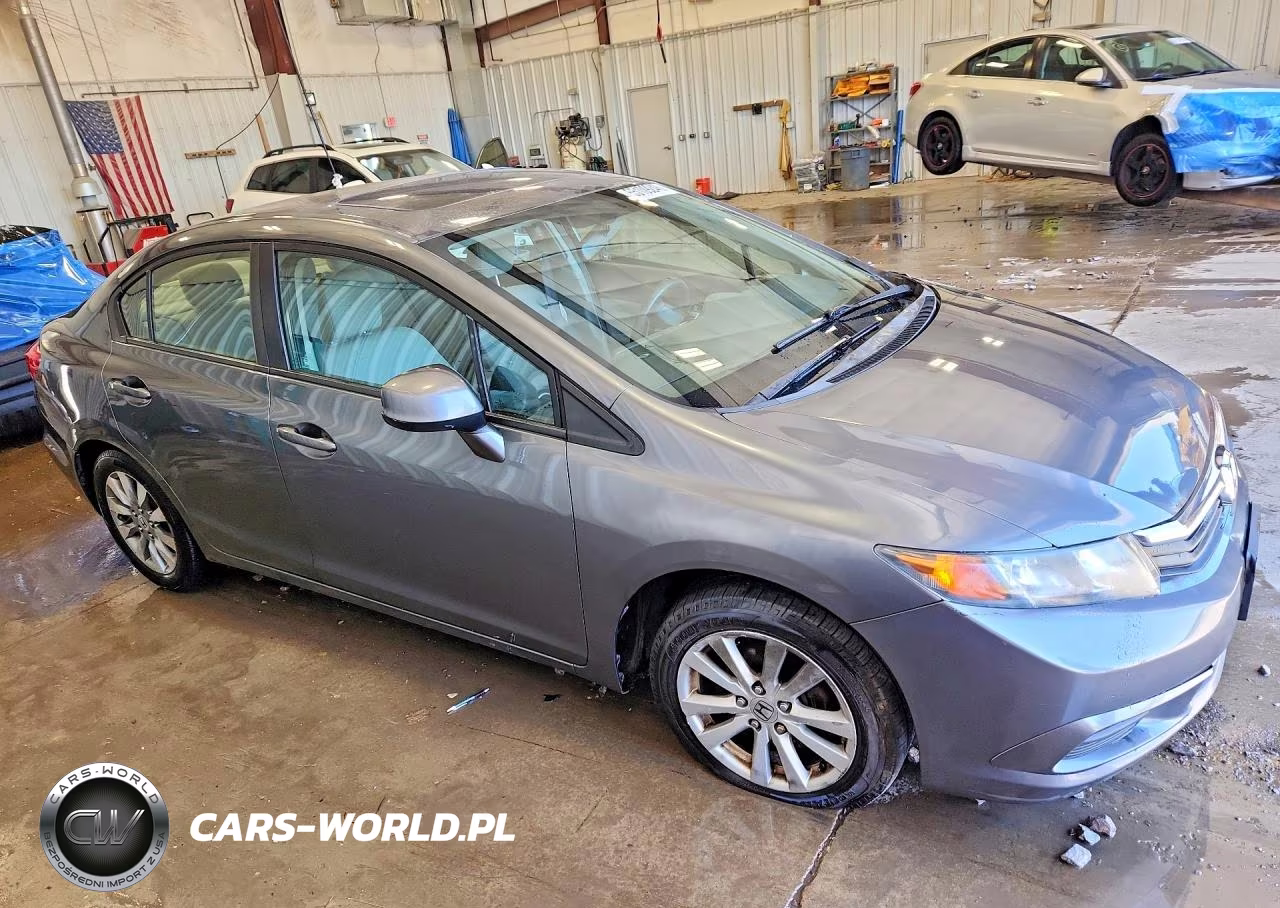2012 Honda Civic Ex VIN:19XFB2F8XCE001794 - 4