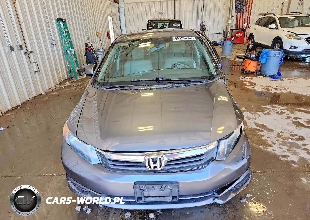 2012 Honda Civic Ex VIN:19XFB2F8XCE001794 - 5