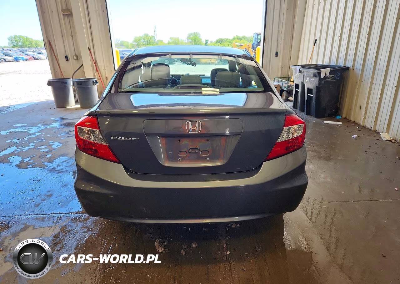 2012 Honda Civic Ex VIN:19XFB2F8XCE001794 - 6