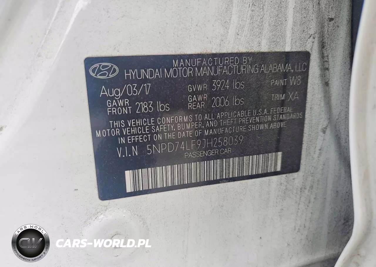 2018 Hyundai Elantra Se VIN:5NPD74LF9JH258039 - 12