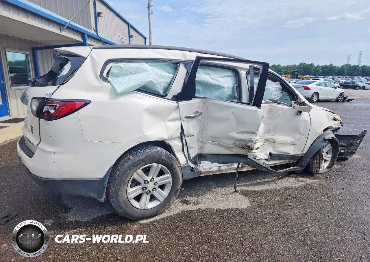 2013 Chevrolet Traverse Lt VIN:1GNKVJKD1DJ196697 - 3