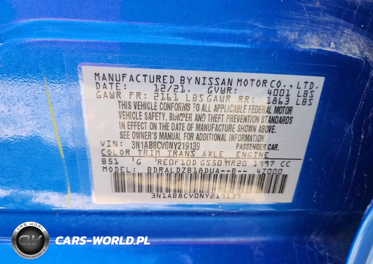 2022 Nissan Sentra Sv VIN:3N1AB8CV0NY219139 - 12