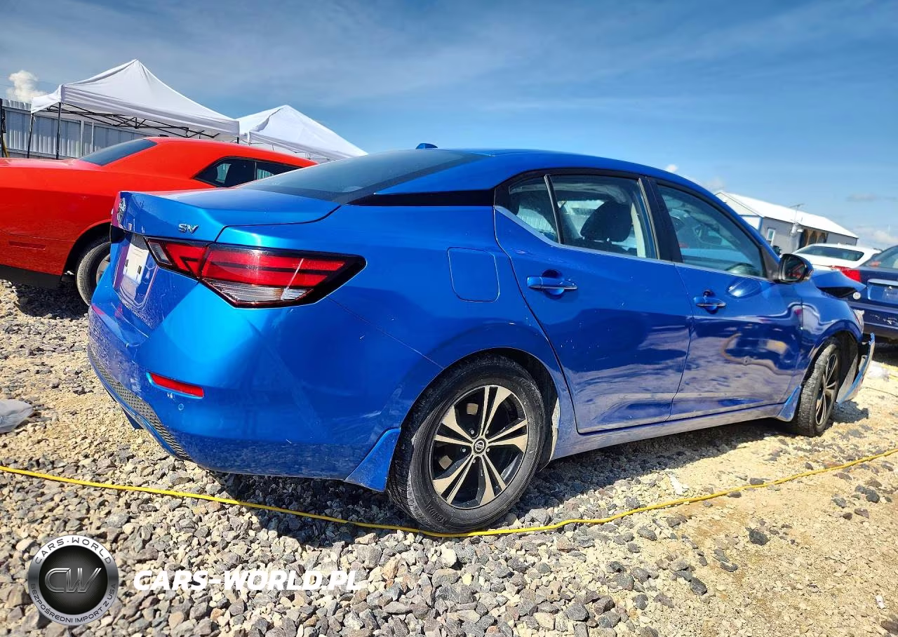 2022 Nissan Sentra Sv VIN:3N1AB8CV0NY219139 - 3