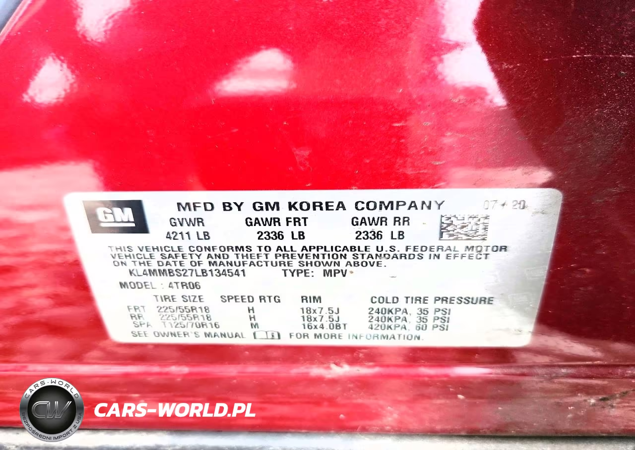 2020 Buick Encore Gx Preferred VIN:KL4MMBS27LB134541 - 13