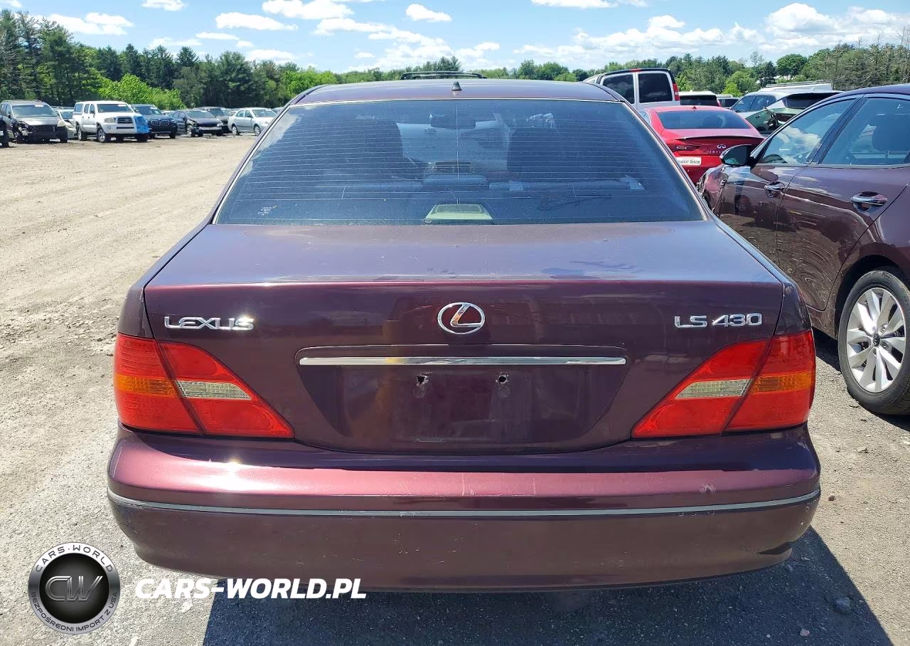 2003 Lexus Ls 430 Base VIN:JTHBN30F030113031 - 6