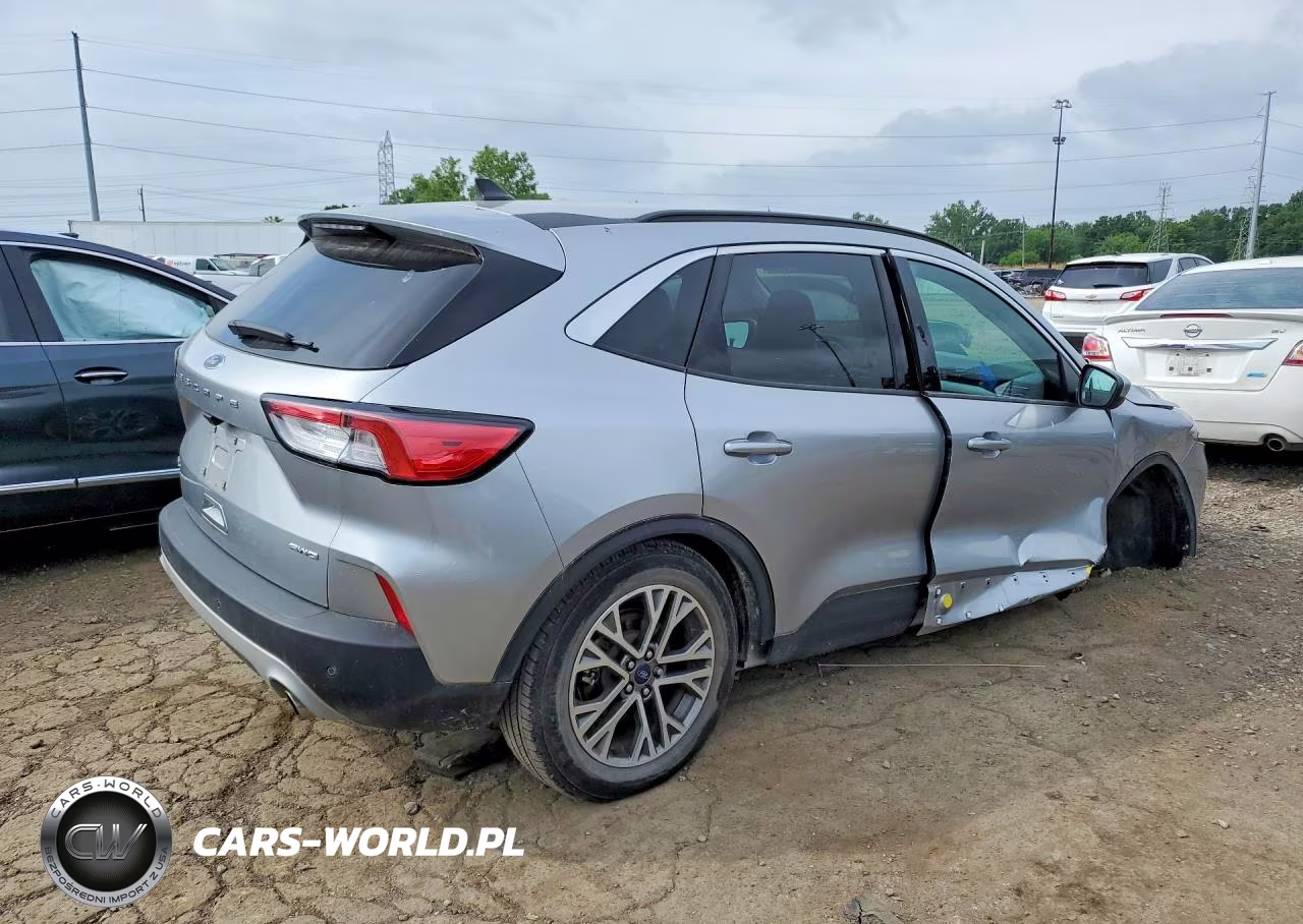 2021 Ford Escape Sel VIN:1FMCU9H65MUA07549 - 3