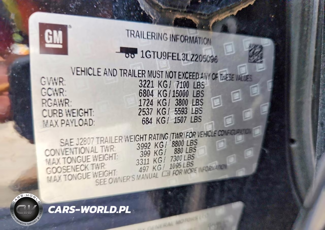 2020 GMC Sierra K1500 Denali VIN:1GTU9FEL3LZ205096 - 12