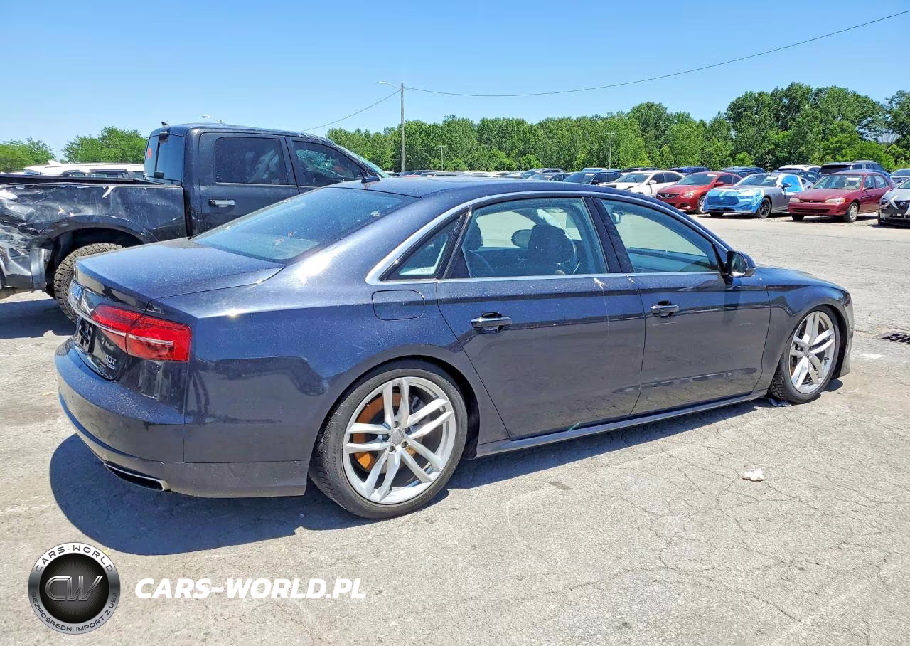 2017 Audi A8 L Quattro VIN:WAU43AFD4HN003780 - 3