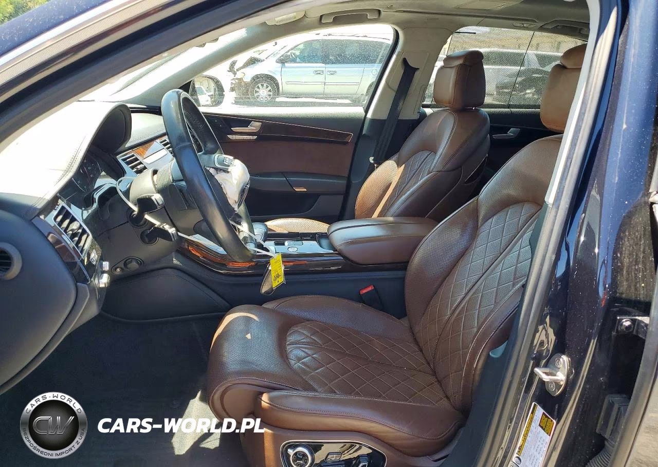 2017 Audi A8 L Quattro VIN:WAU43AFD4HN003780 - 7
